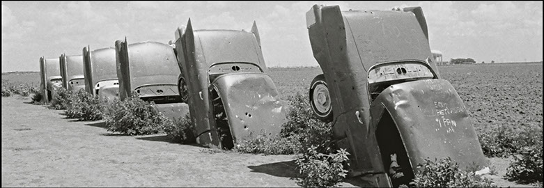 Cadillac Ranch, Amarillo, Texas, Linda Johnson Photography, Linda Johnson Photographs.