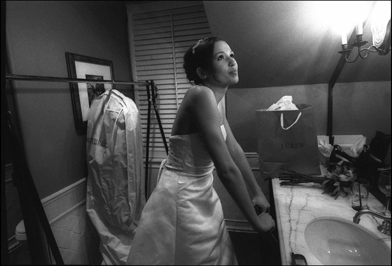 Bride at her wedding, Philadelphia Pennsylvania, Wedding Photography, Linda Johnson Photography, Linda Johnson Photographs./