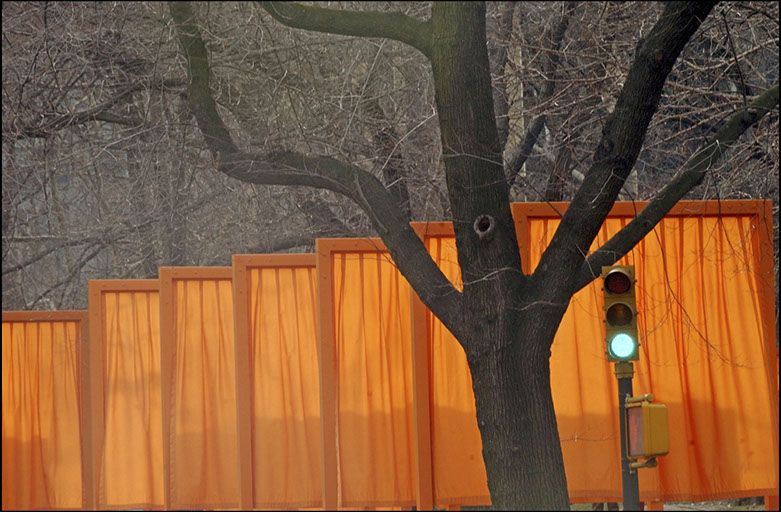 The Gates, Central Park, New York City, Christo and Jean-Claude, Installation art, Linda Johnson Photography, Linda Johnson Photographs.