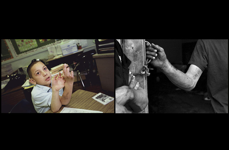 School children, Philadelphia, Pennsylvania, Farmer in Washington County Pennsylvania. Linda Johnson Photography, Linda Johnson Photographs.