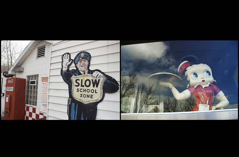 photo of old Diner, Erie County Pennsylvania, Linda Johnson Photography, Linda Johnson Photographs.